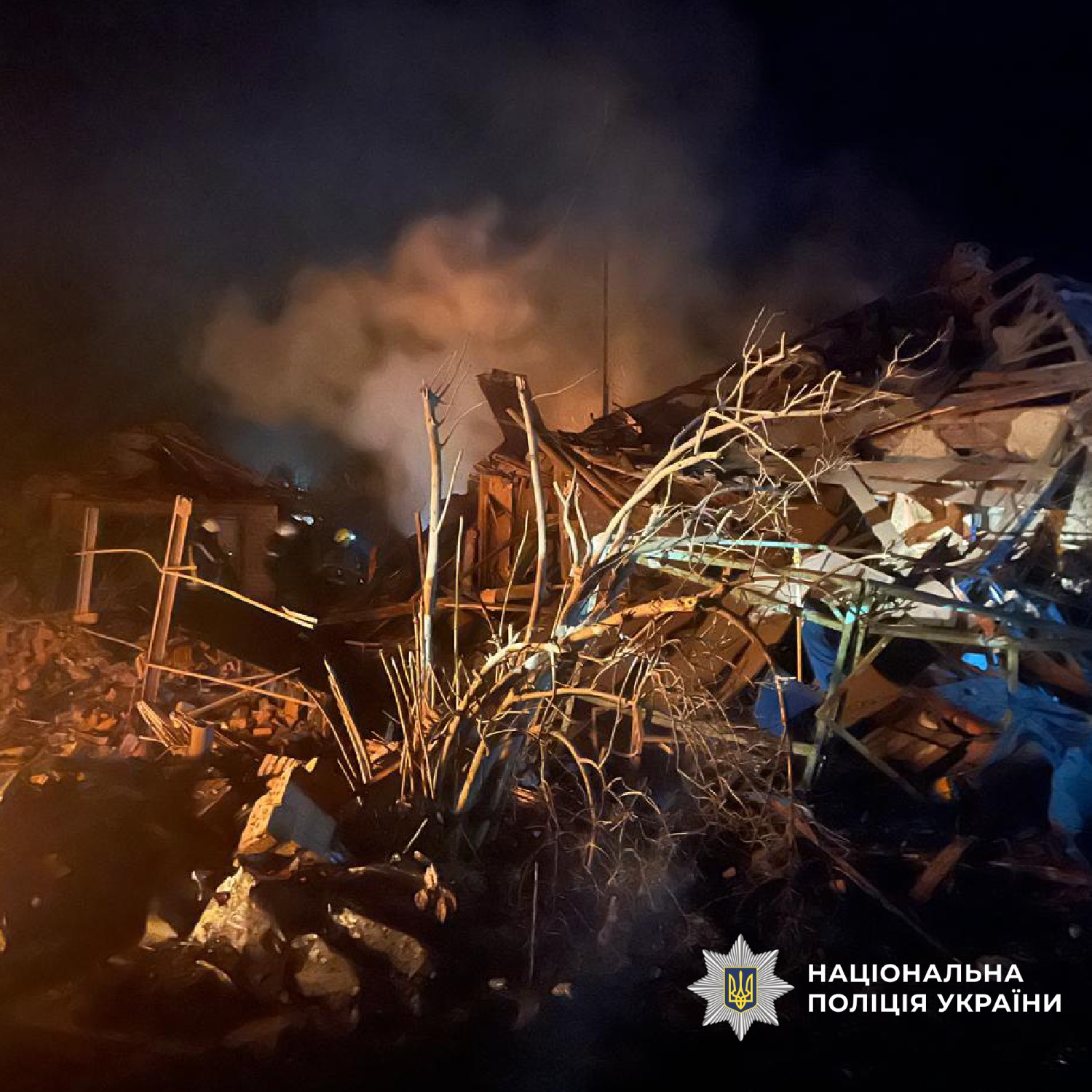Зруйновані будівлі в наслідок обстрілів