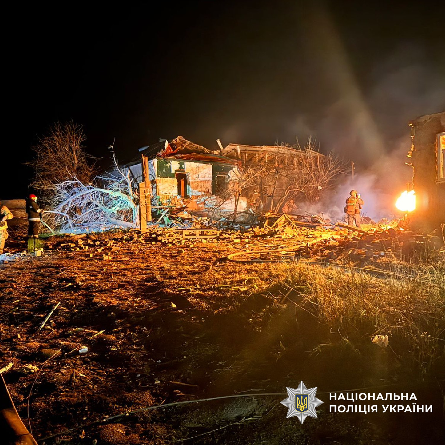зруйновані будівлі внаслідок обстрілу рф