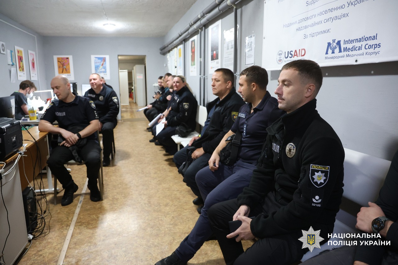 Поліцейські охорони Харківщини черговий раз здійснили донацію крові