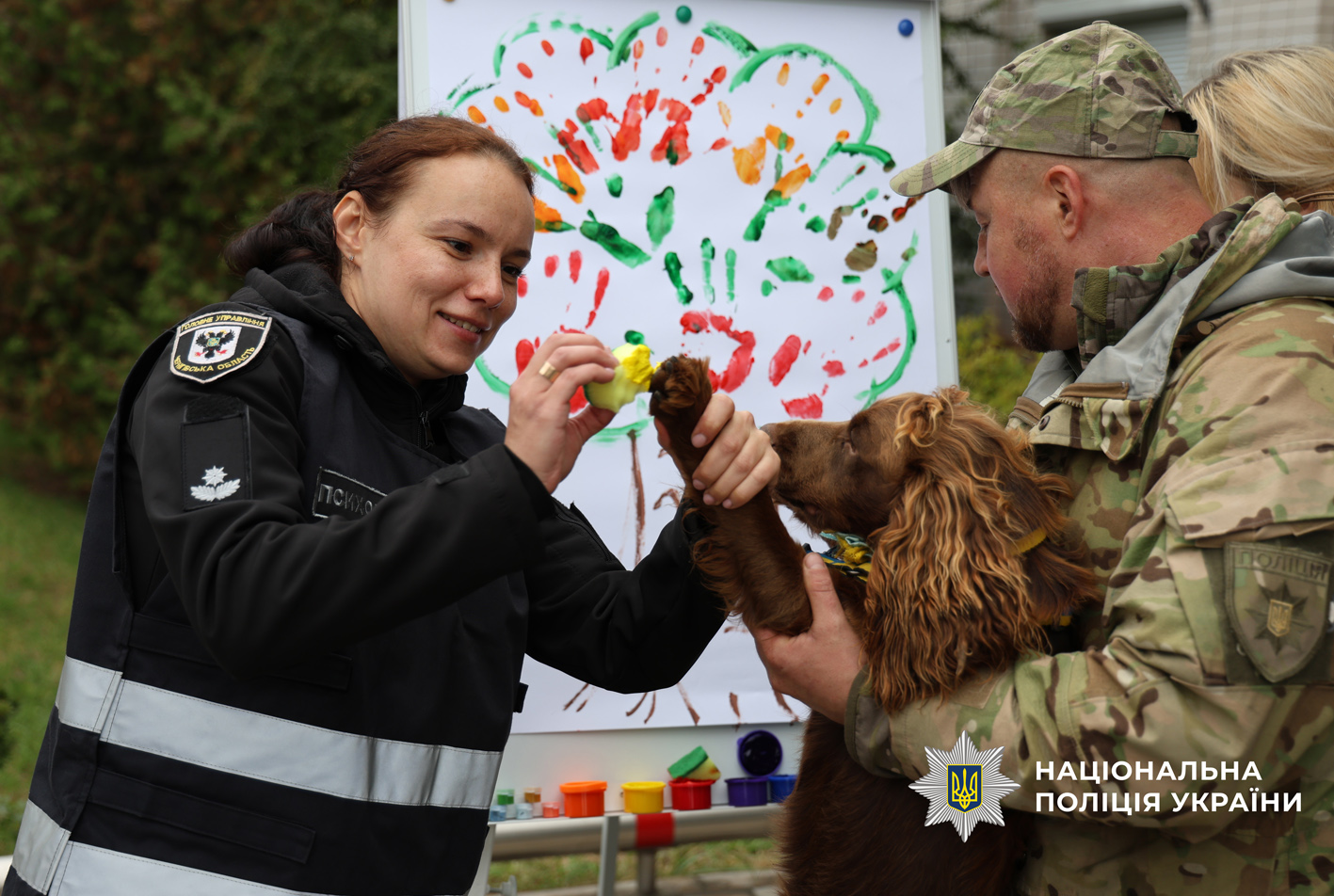 В Чернігові провели сеанс емоційної підтримки для поранених захисників, які проходять реабілітацію у відомчій медустанові