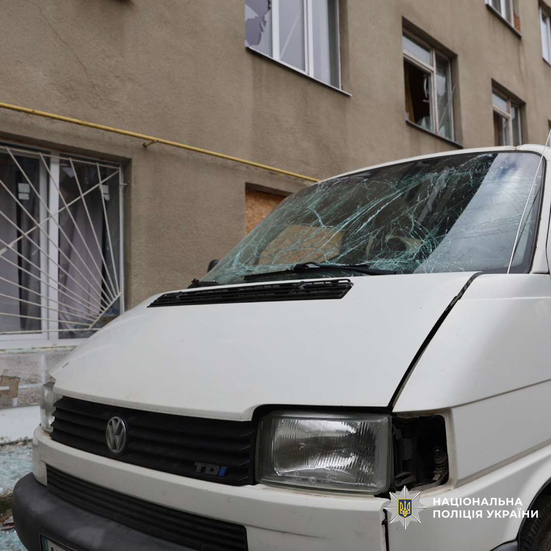 Ворожий дрон атакував центр Харкова