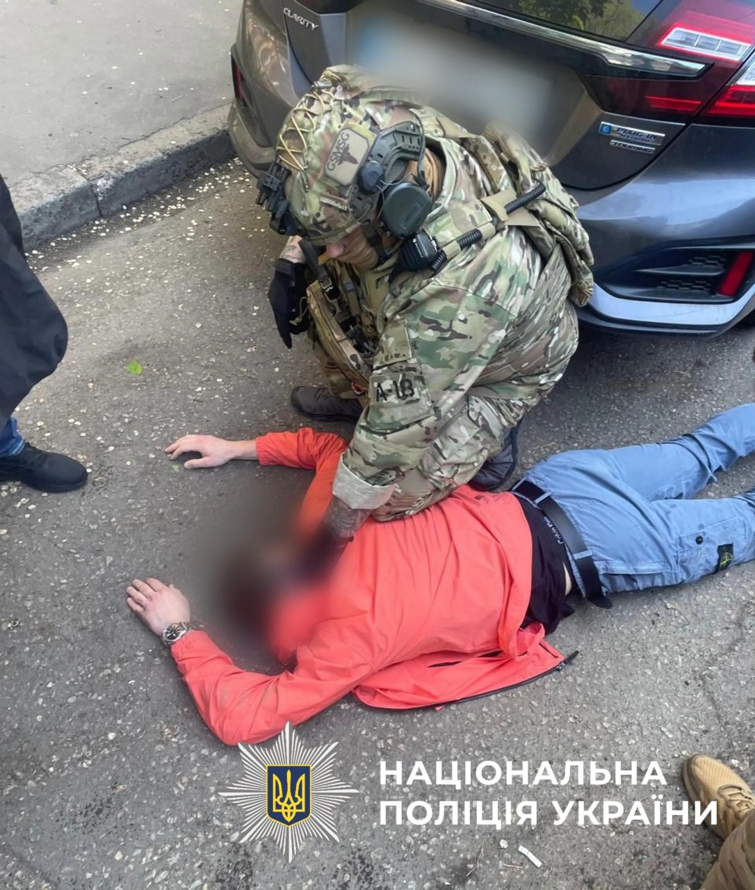 Правоохоронець затримав першого фігуранта