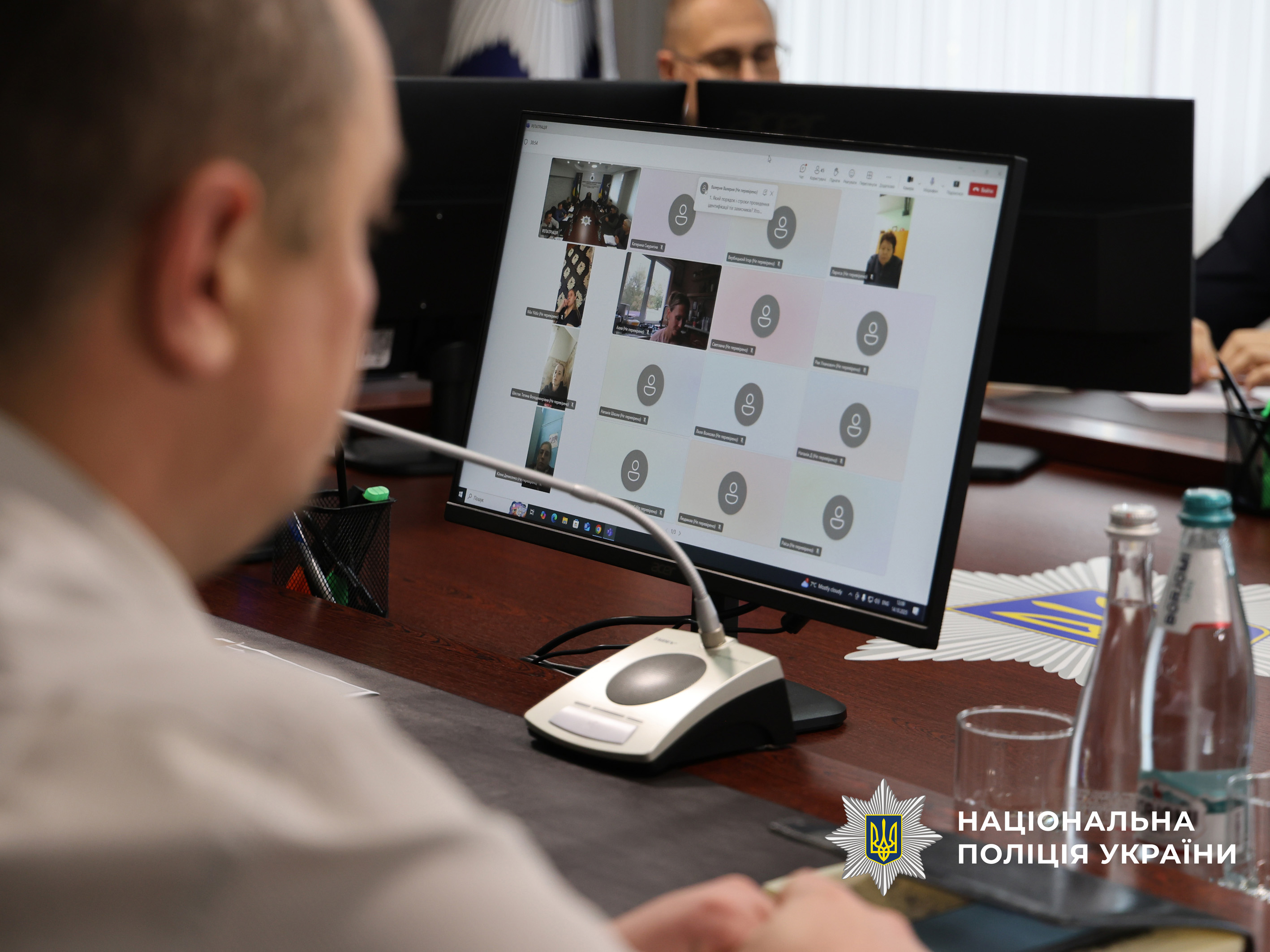 Допомога і підтримка родин Захисників: у поліції Чернігівщини обговорили проблеми членів сімей зниклих безвісти воїнів