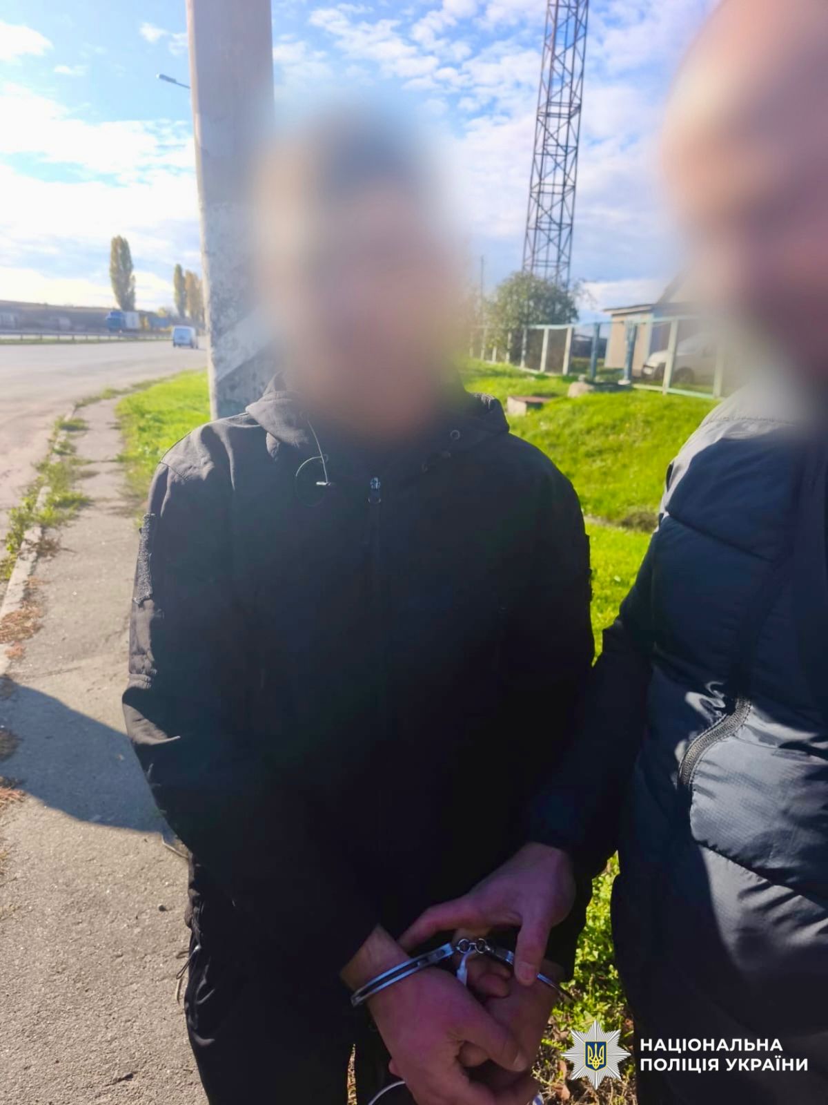 На фото зображений зловмисник.