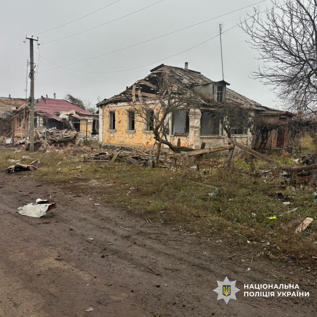 поліцейські задокументували наслідки ударів країни-агресора по Харківщині