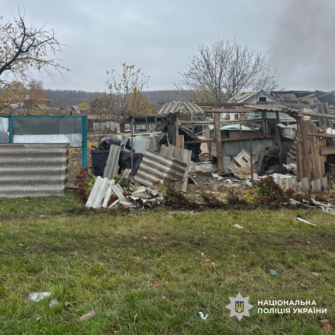 поліцейські задокументували наслідки ударів країни-агресора по Харківщині