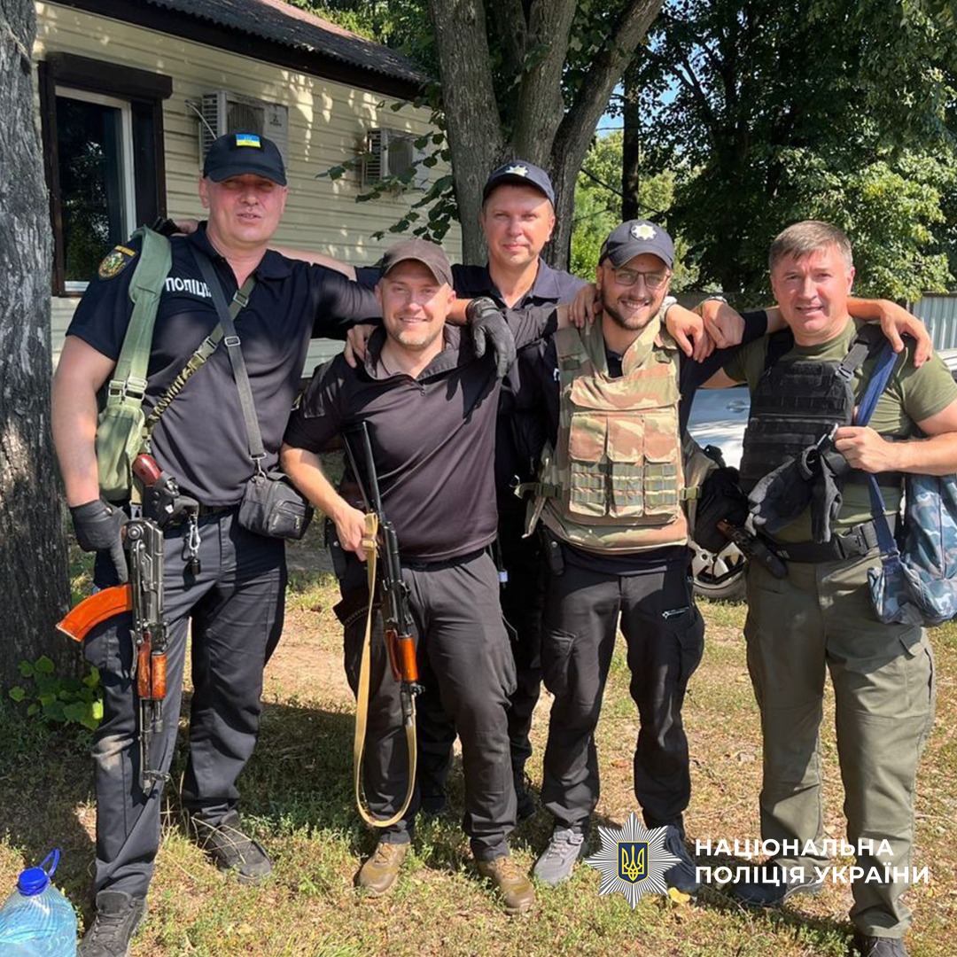 загиблий поліцейський разом з колегами по службі