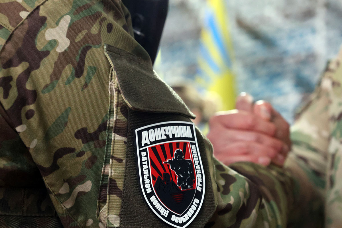 Шеврон бійців стрілецького батальйону