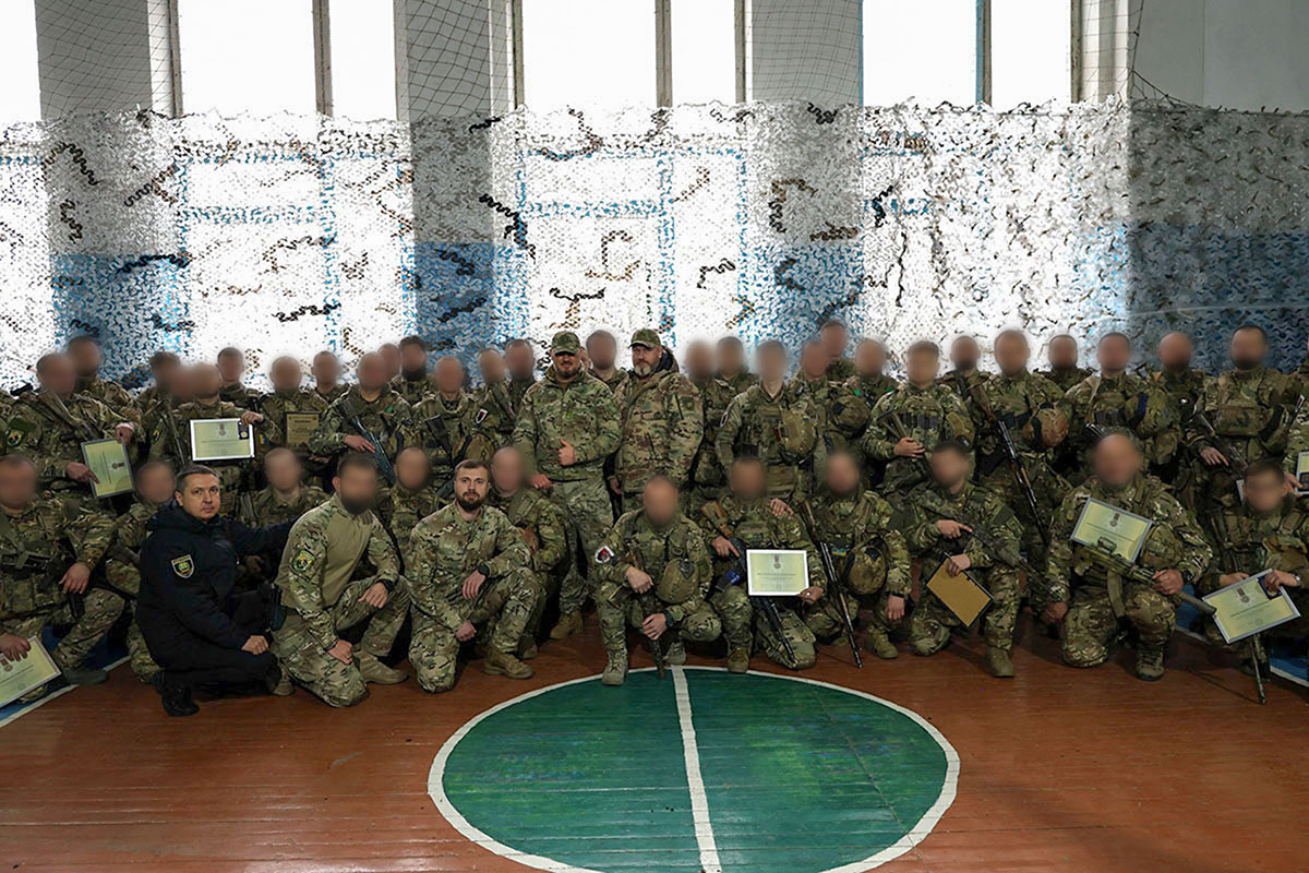 Нагородження бійців стрілецького батальйону