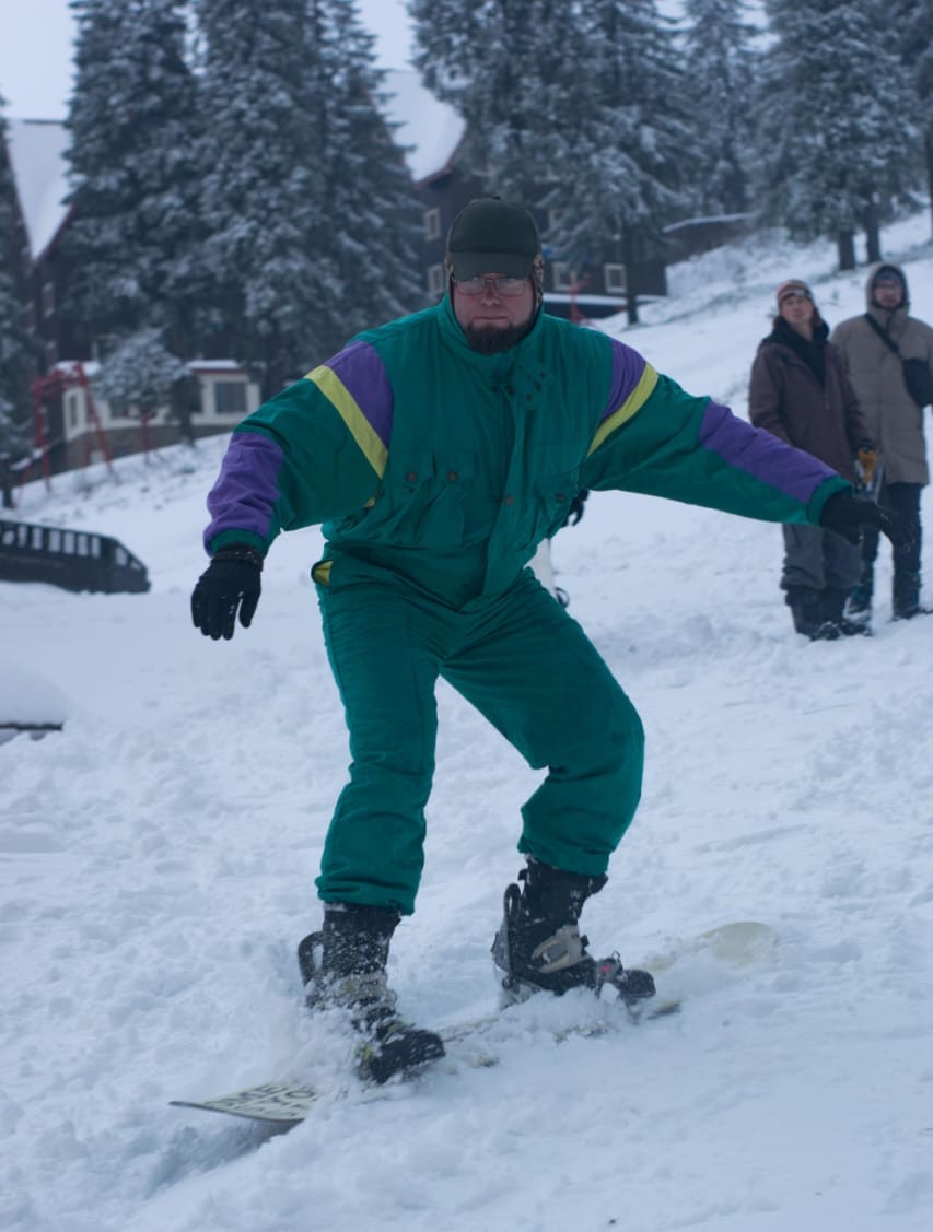 ветерани опановують сноуборд
