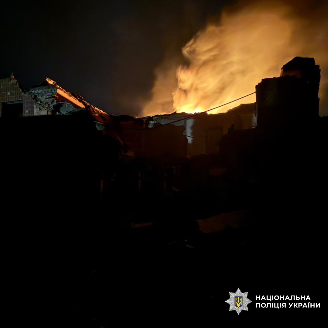 поліцейські документують наслідки ворожих ударів по Харківщині