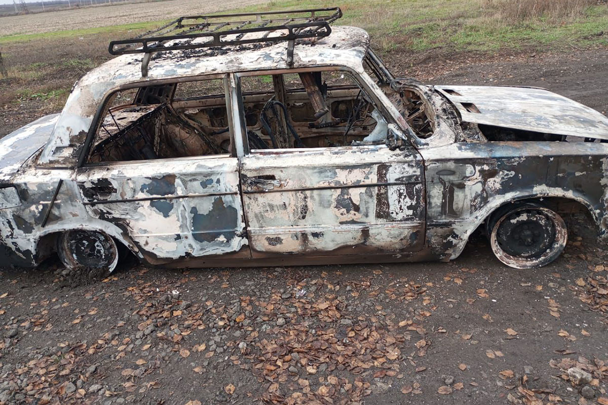 Пошкоджений автомобіль