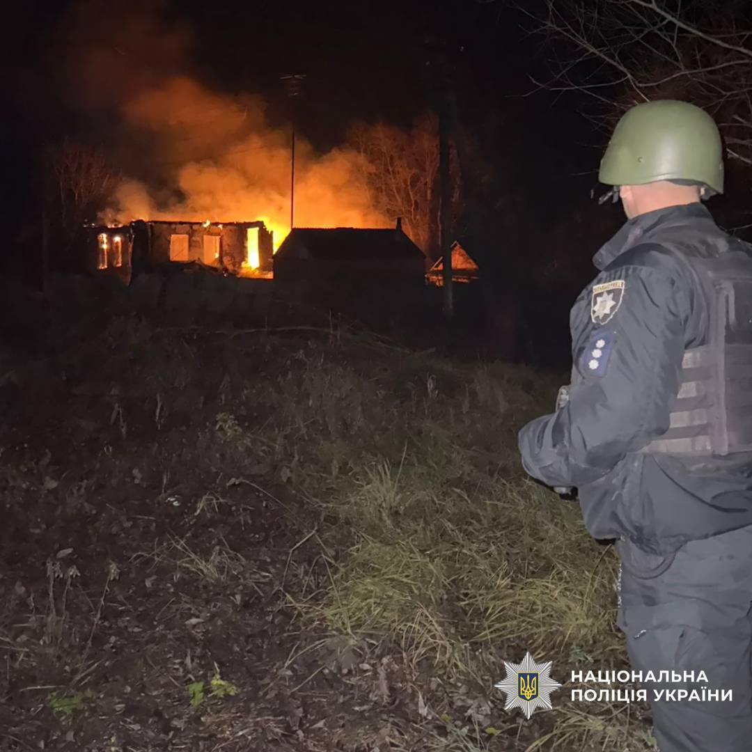 Поліцейські документують наслідки ворожих обстрілів Харківщини