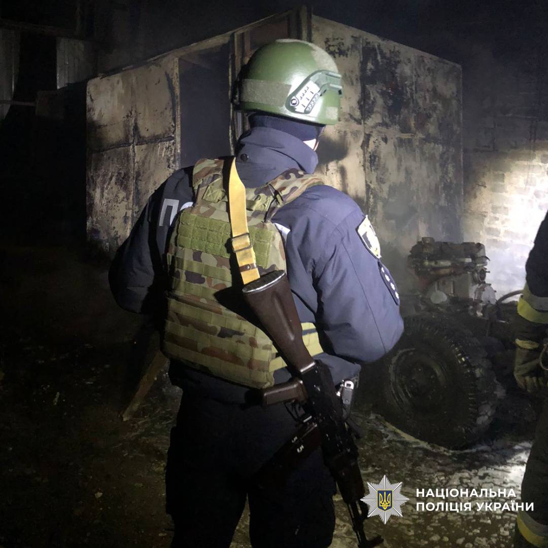 Поліцейські документують наслідки ворожих обстрілів Харківщини
