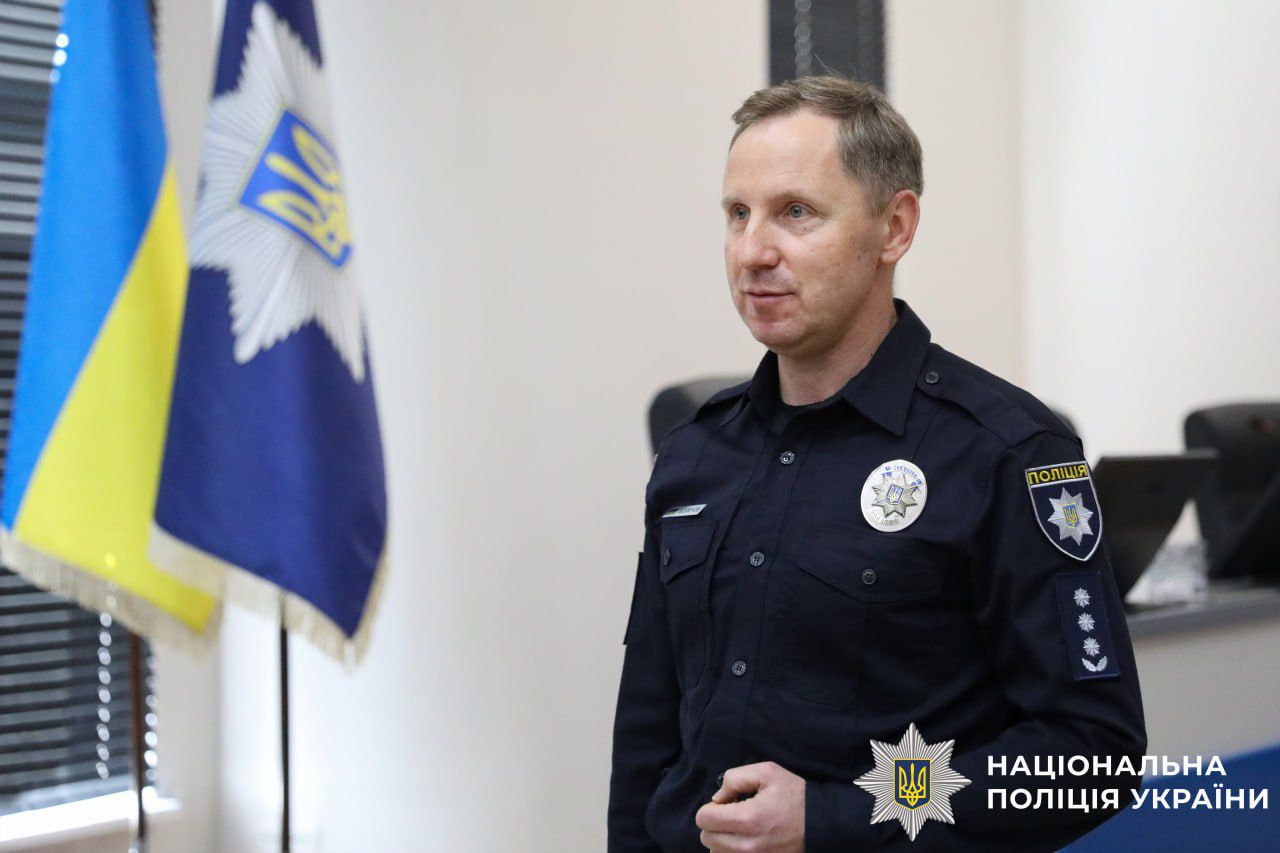 На фото керівник слідчого управління.