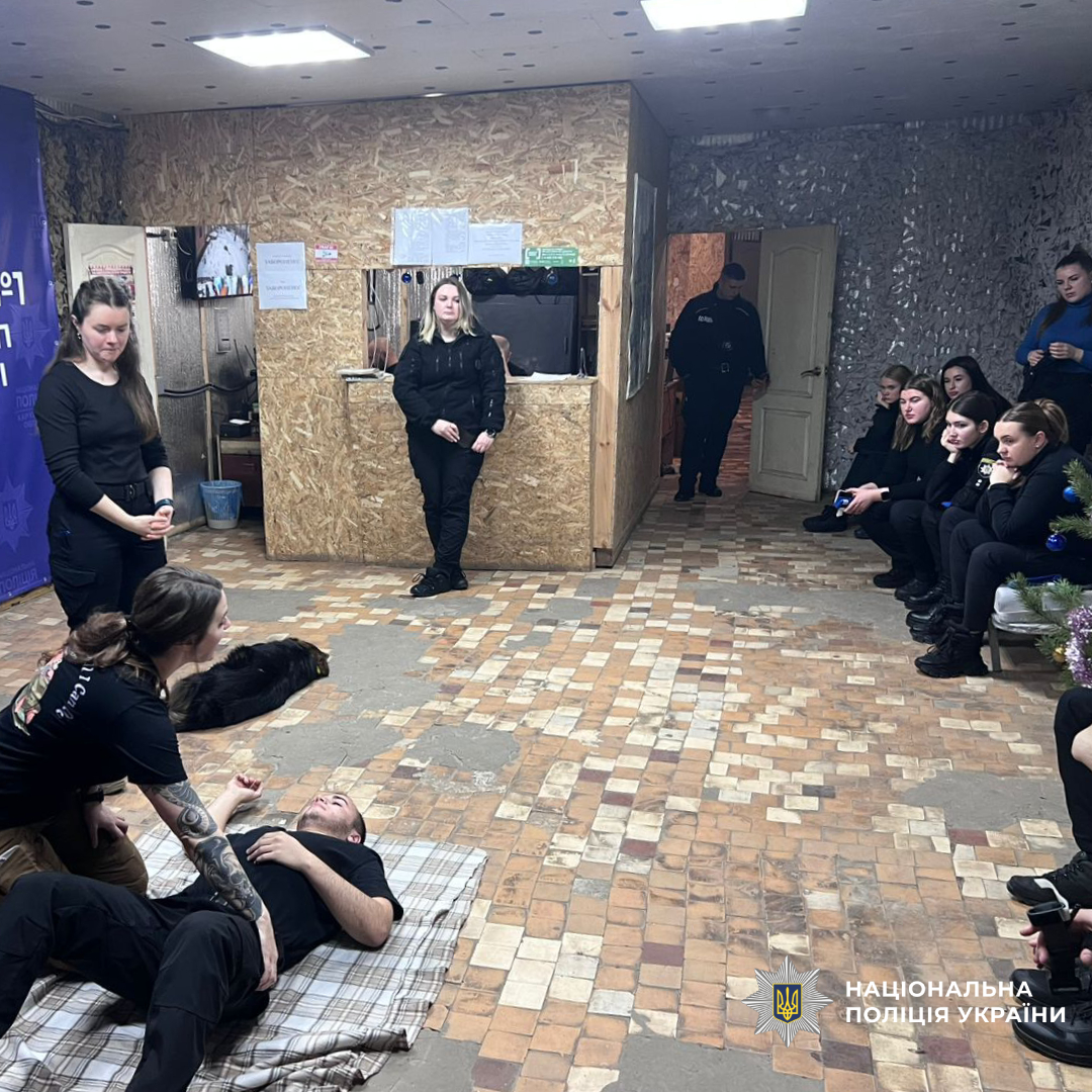 Поліцейські Харківщини  продовжують покращувати свої навички з тактичної медицини