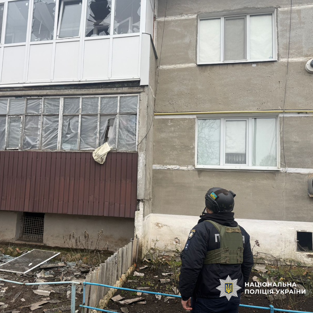 Через ворожі удари по Харківщині постраждав чоловік: поліція задокументувала воєнні злочини рф