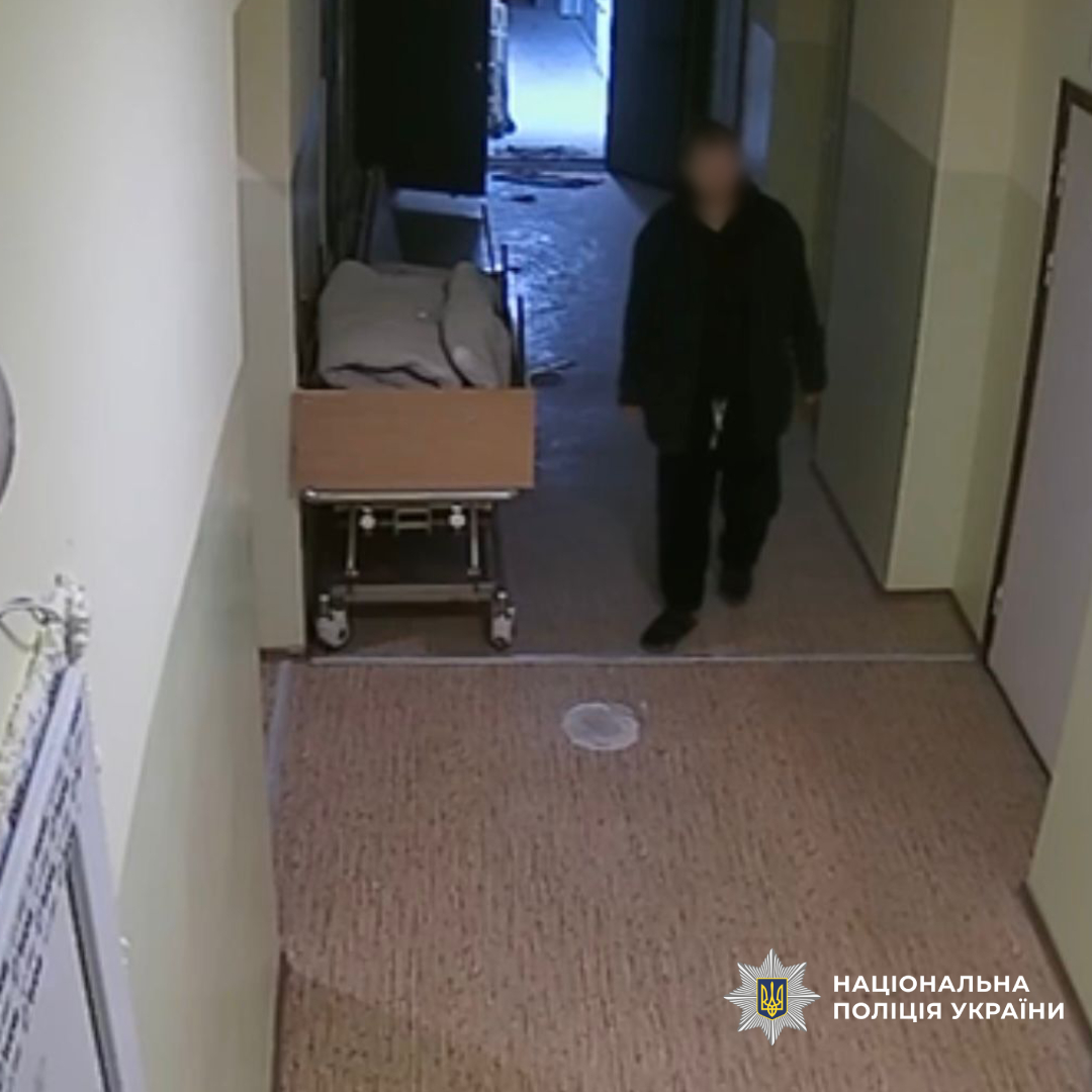 Крадіжка з лікарні: поліцейські Чугуївщини викрили чоловіка, який розібрав кисневу систему