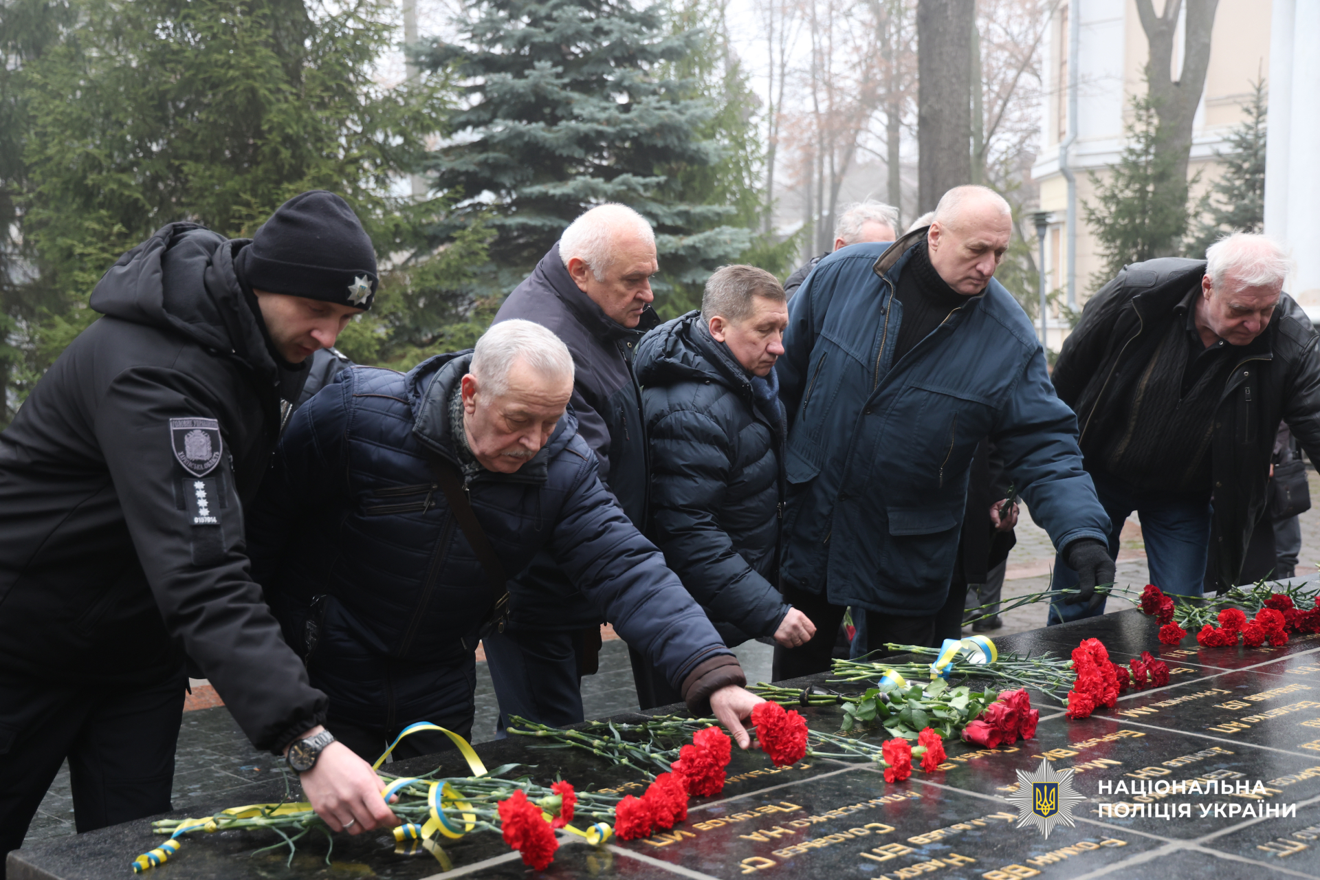 Ветерани правоохоронних органів Харківщини вшанували пам’ять загиблих колег