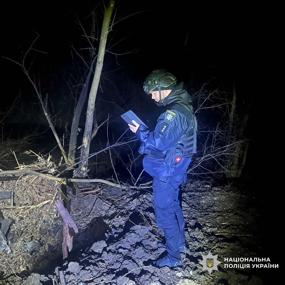 поліція продовжує документувати воєнні злочини країни-агресора