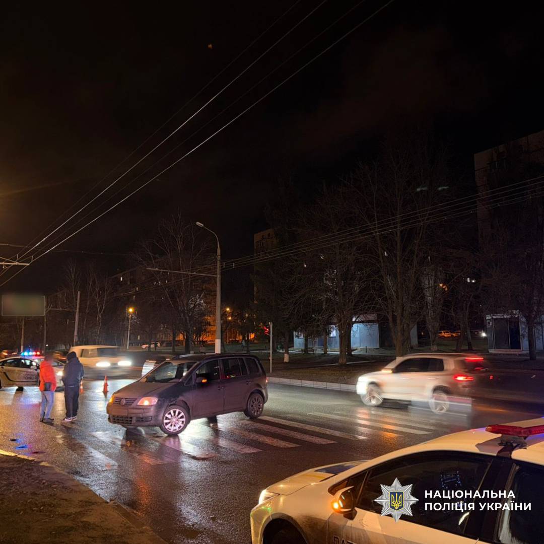 Постраждав пішохід: поліцейські Харкова встановлюють обставини аварії