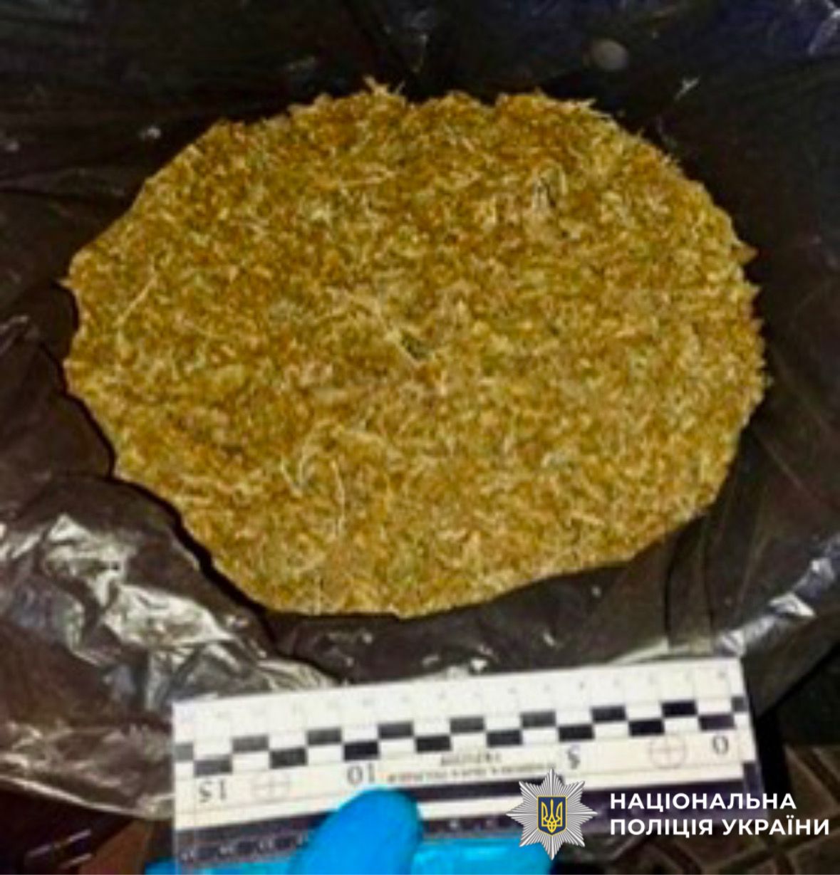 На фото зображена наркотична речовина.