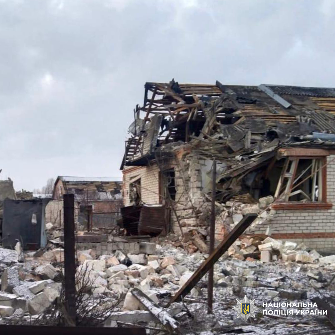 Поліцейські задокументували наслідки ворожих атак на Харківщині