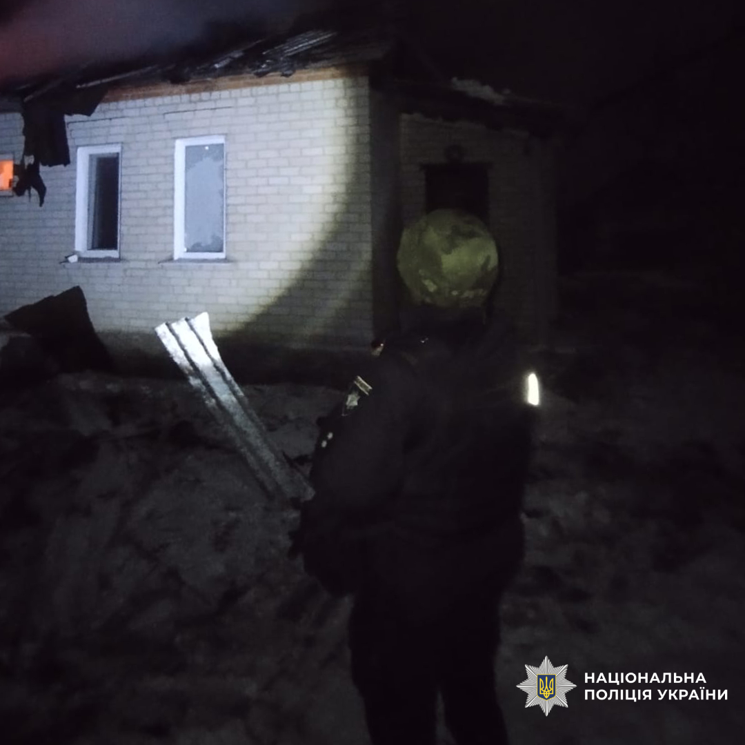 Поліцейські задокументували наслідки ворожих атак на Харківщині