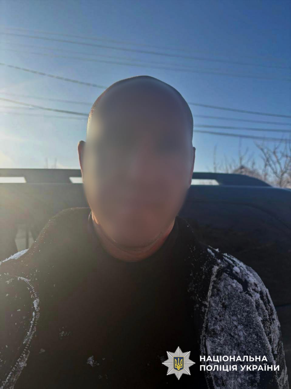 На фотографії зображено зловмисника.