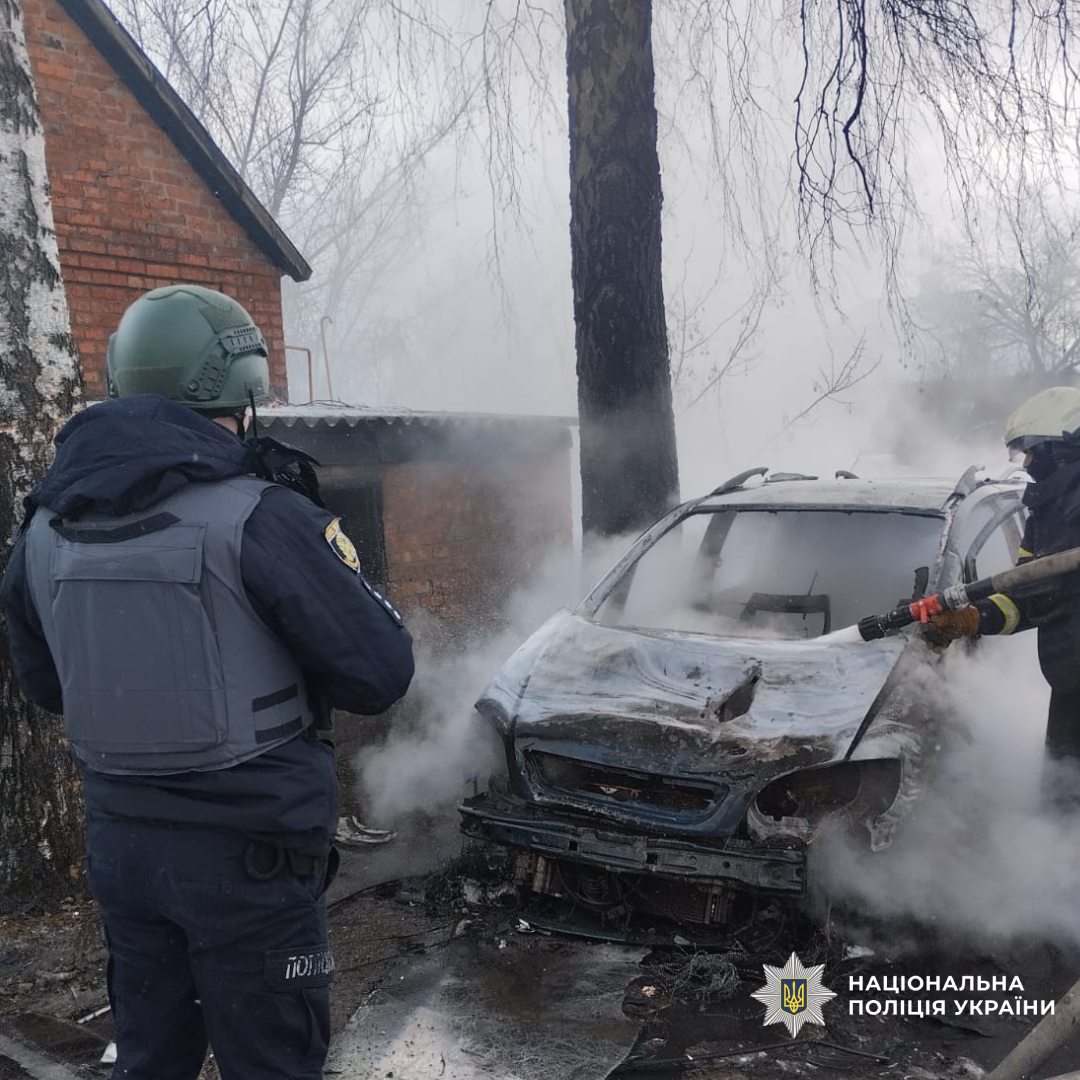 Поліцейські документують наслідки воєнних злочинів російської армії на Харківщині
