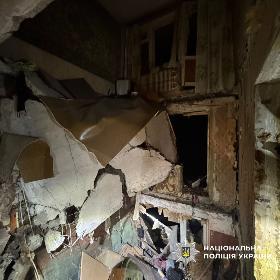 Поліція розпочала досудове розслідування за фактом вибуху в багатоповерховому будинку в Салтівському районі Харкова