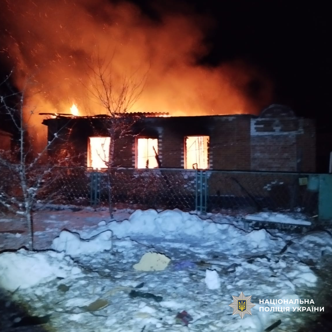 Через удари росіян на Харківщині загинули троє людей, є поранені : поліція документує наслідки воєнних злочинів загарбників