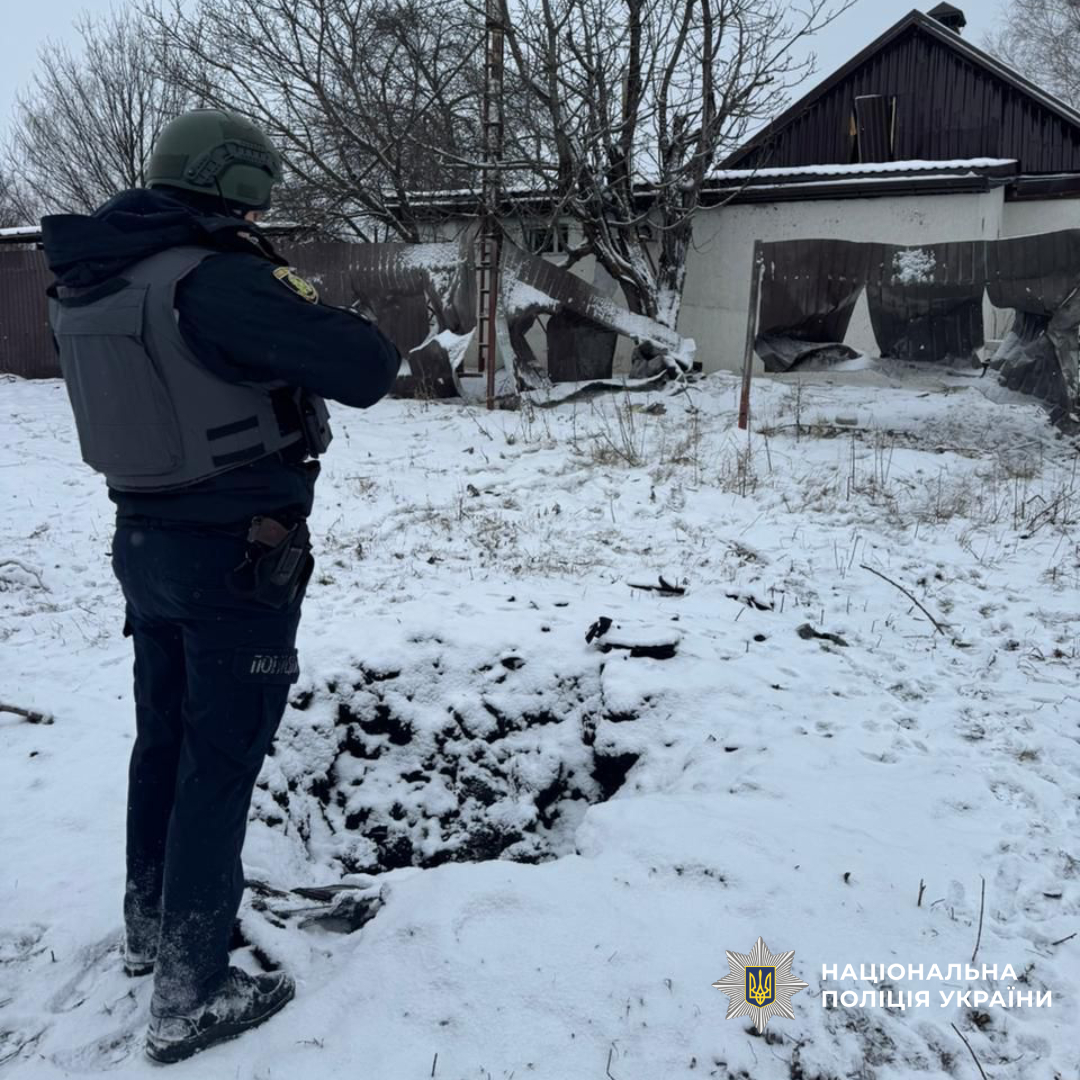 поліцейські задокументували наслідки воєнних злочинів
