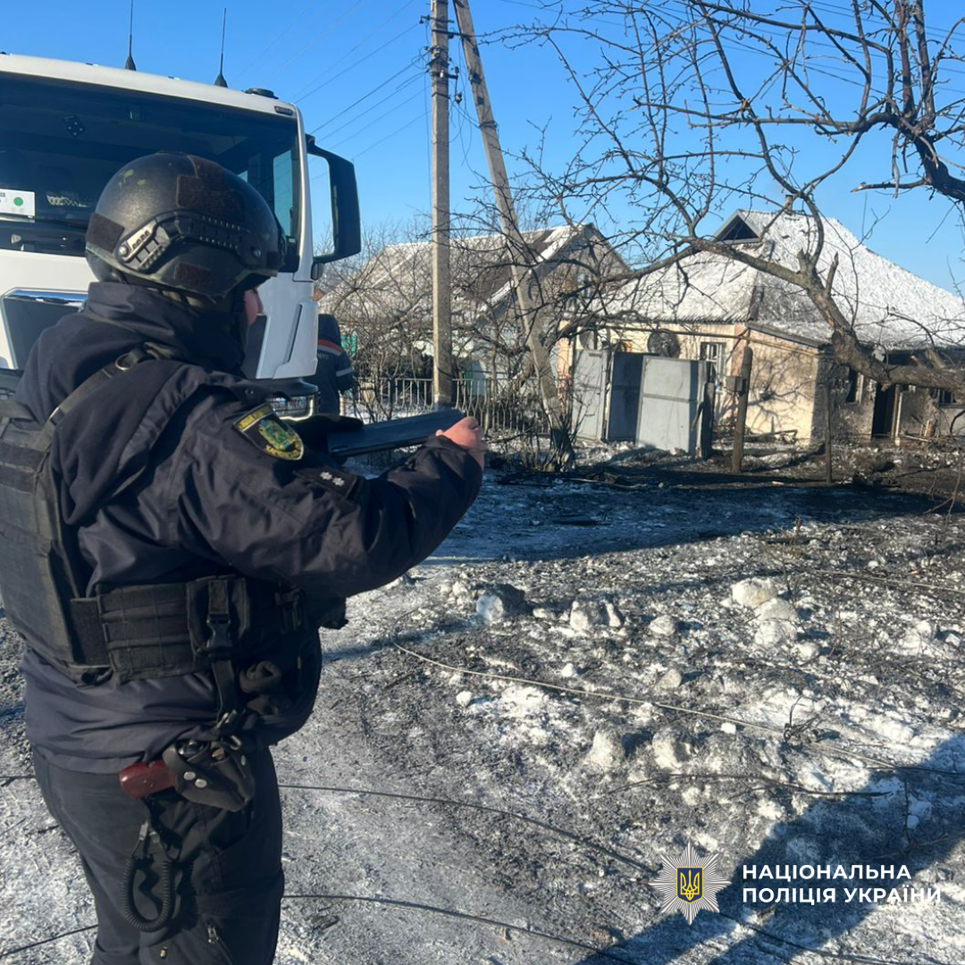 поліцейські документують наслідки воєнних злочинів загарбників на Харківщині