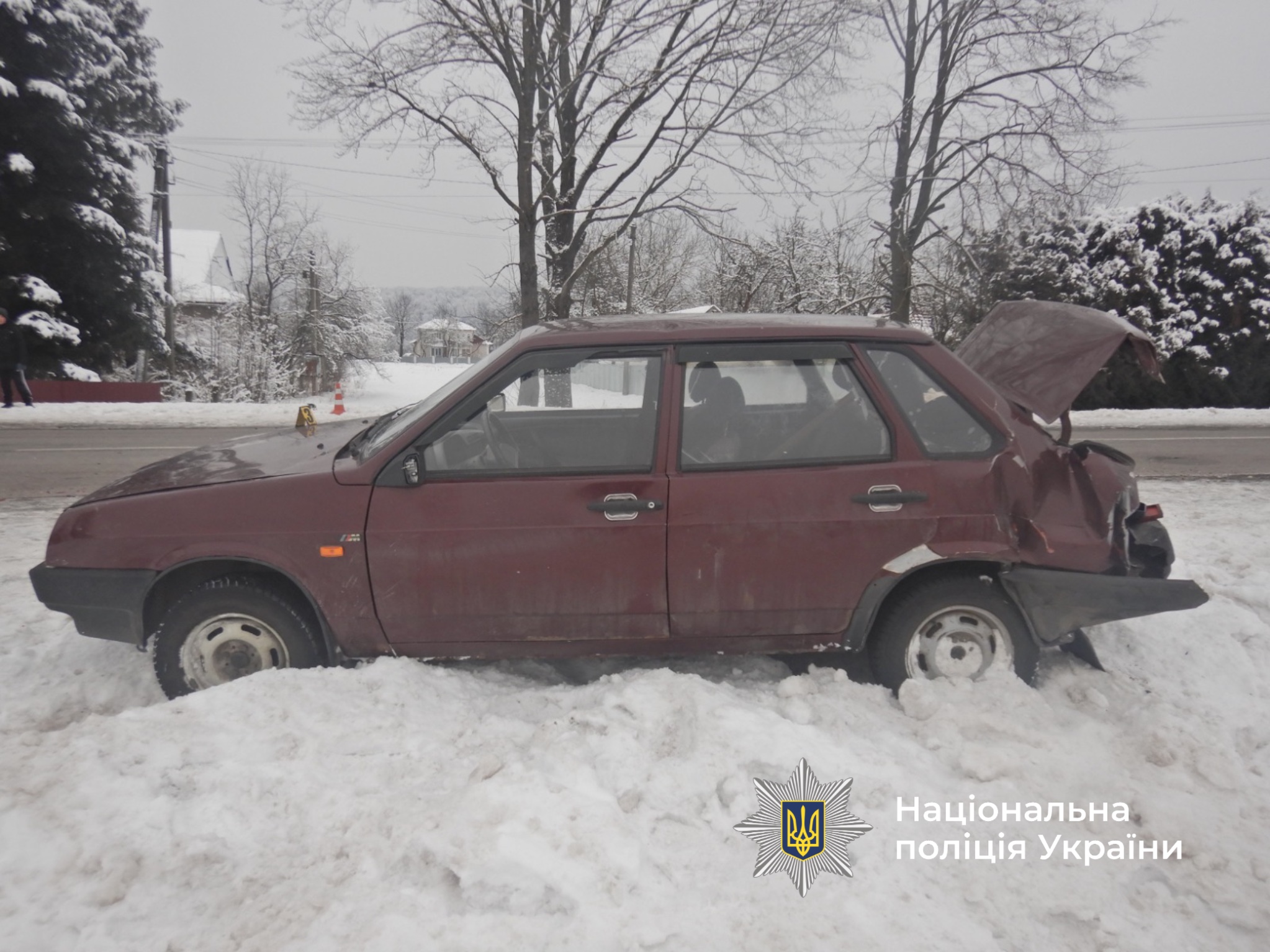 Зіткнення з транспортним засобом