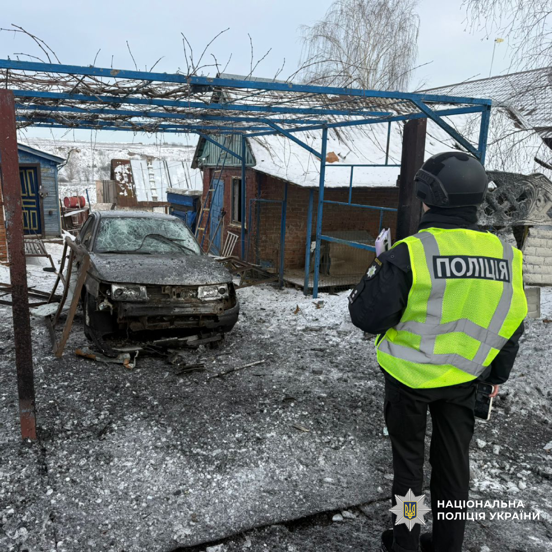 на Харківщині поліція задокументувала наслідки воєнних злочинів країни-агресора