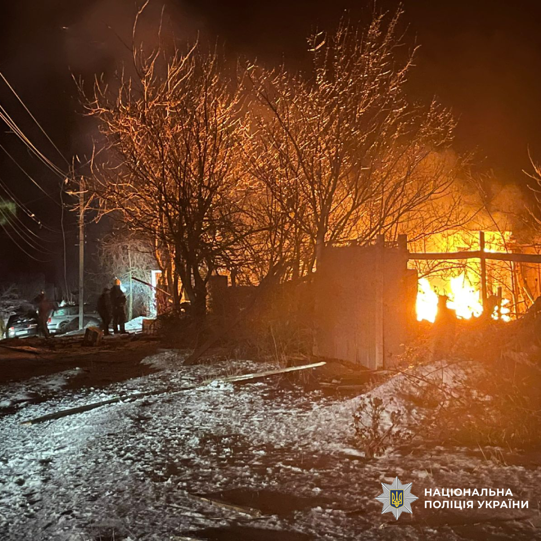 поліція задокументувала наслідки ворожих обстрілів