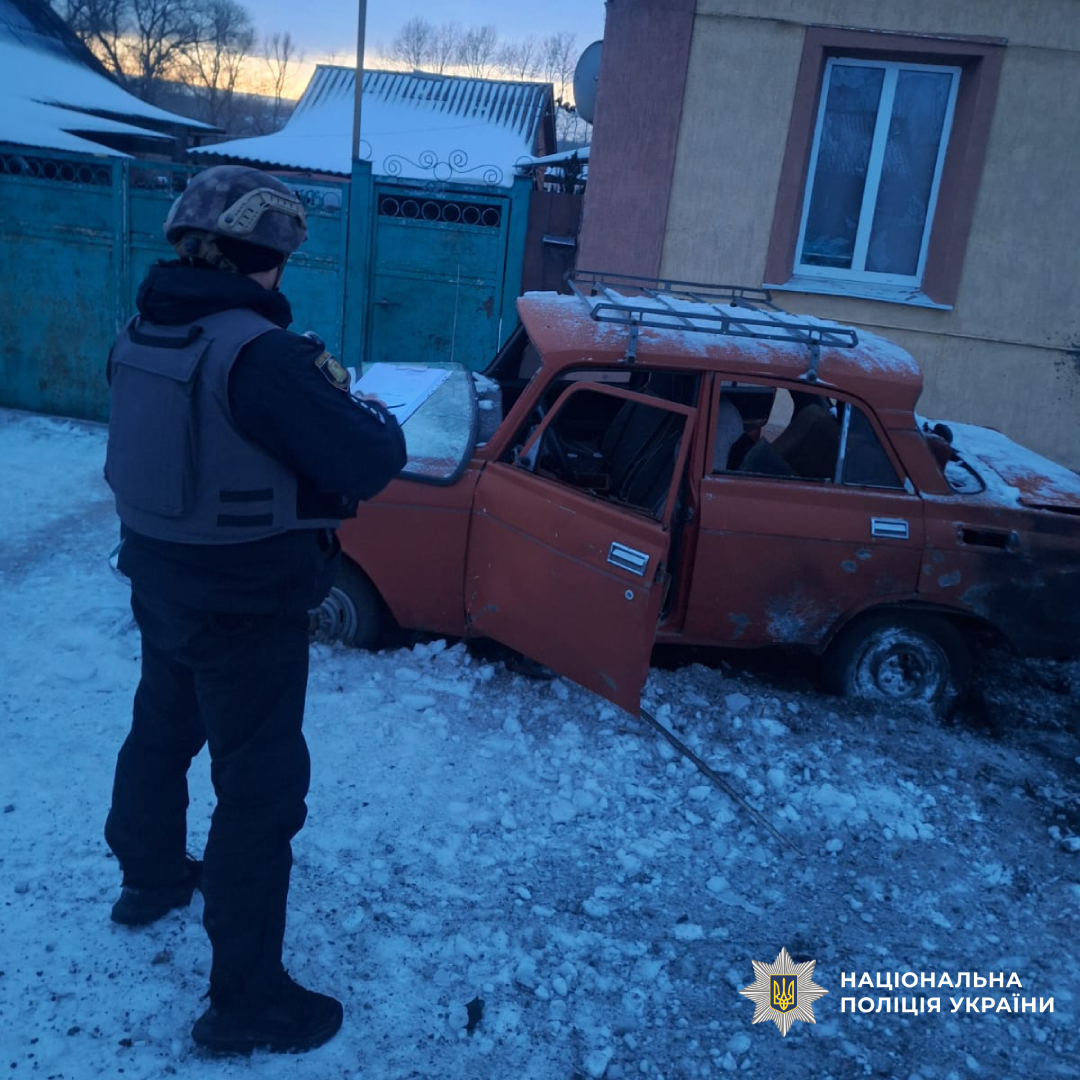 поліцейські задокументували наслідки воєнних злочинів