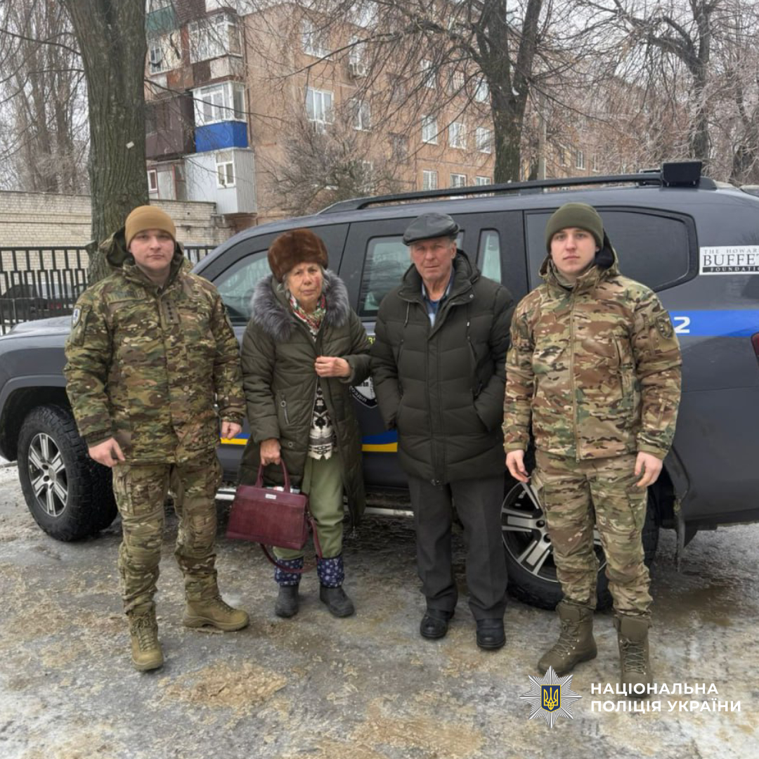 Поліцейські спецпідрозділу «Білий Янгол» продовжують здійснювати евакуації з територій активних бойових дій на Харківщині