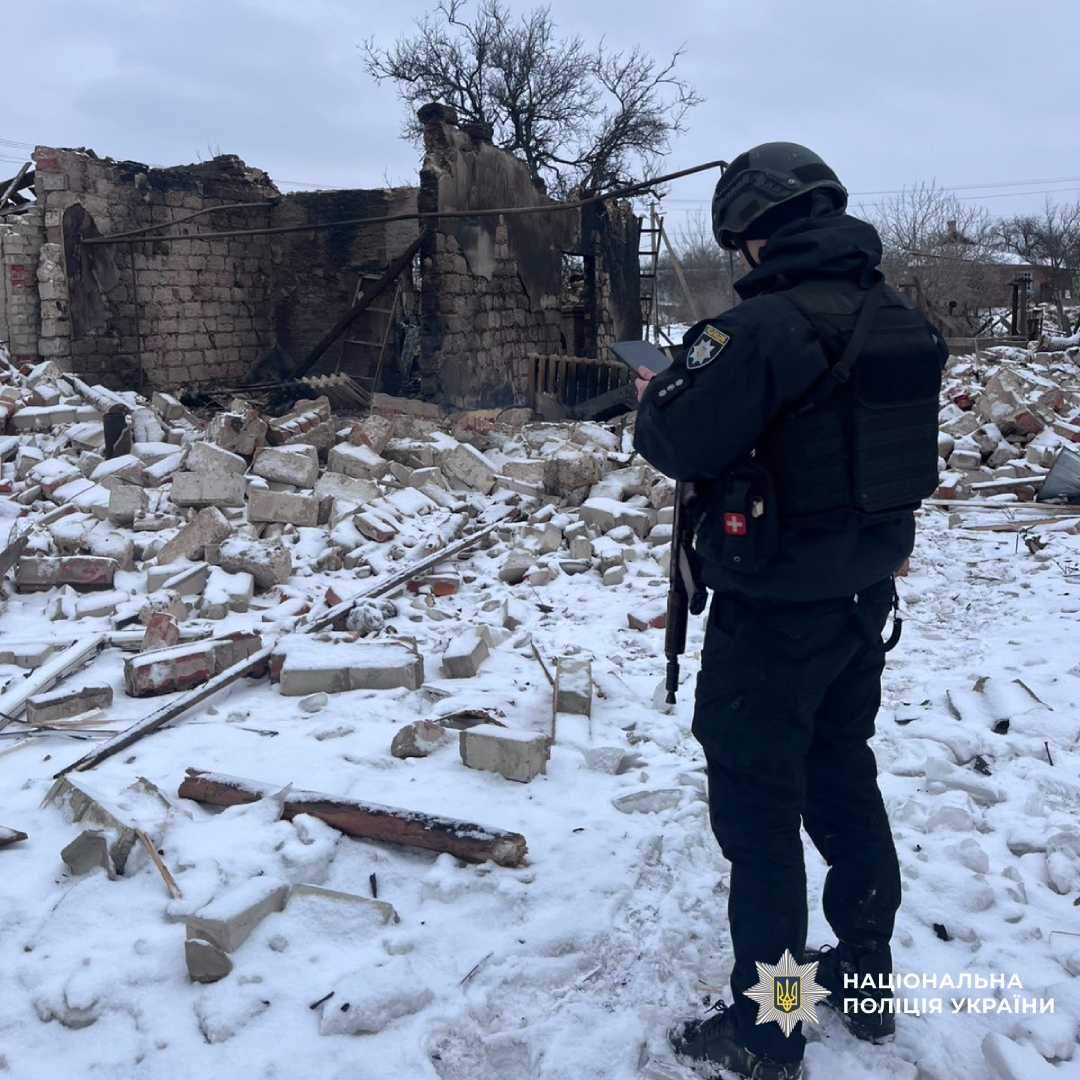 На Харківщині поліцейські задокументували наслідки воєнних злочинів, скоєних військовими рф