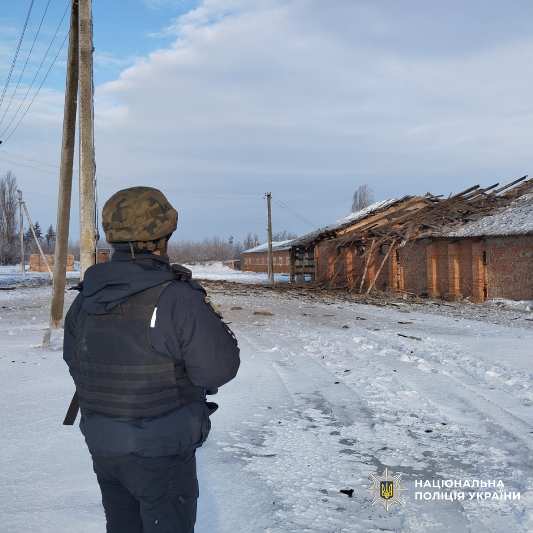 На Харківщині поліцейські задокументували наслідки воєнних злочинів росіян