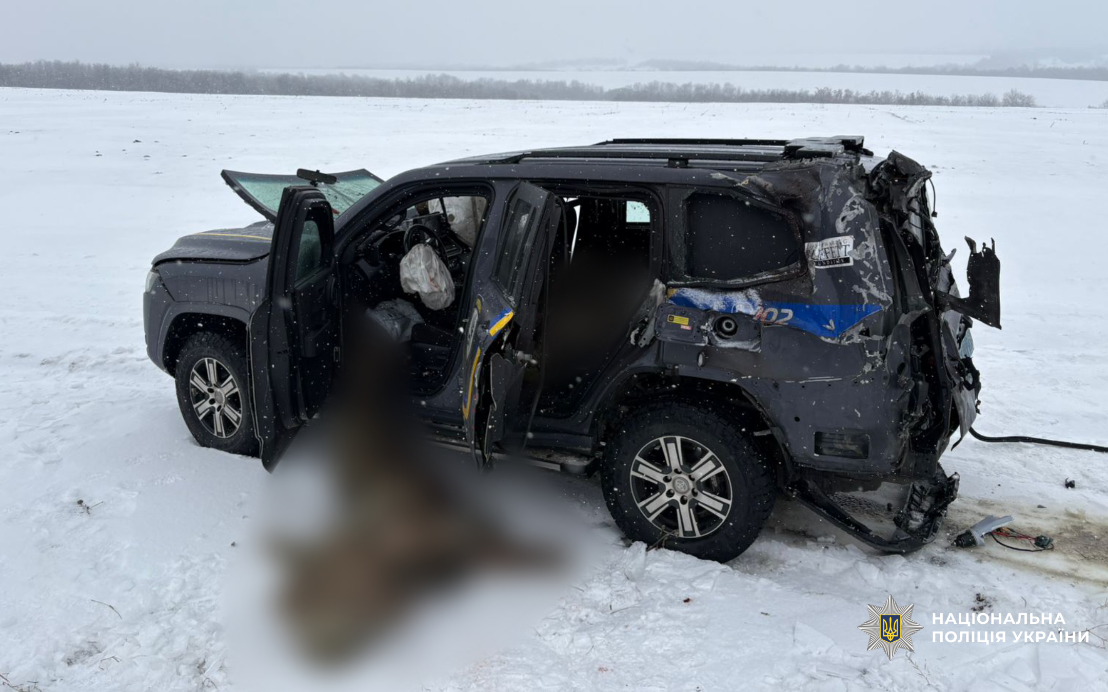 Ворожий безпілотник атакував евакуаційний підрозділ «Білі Янголи» на Куп’янщині: загинули двоє поліцейських