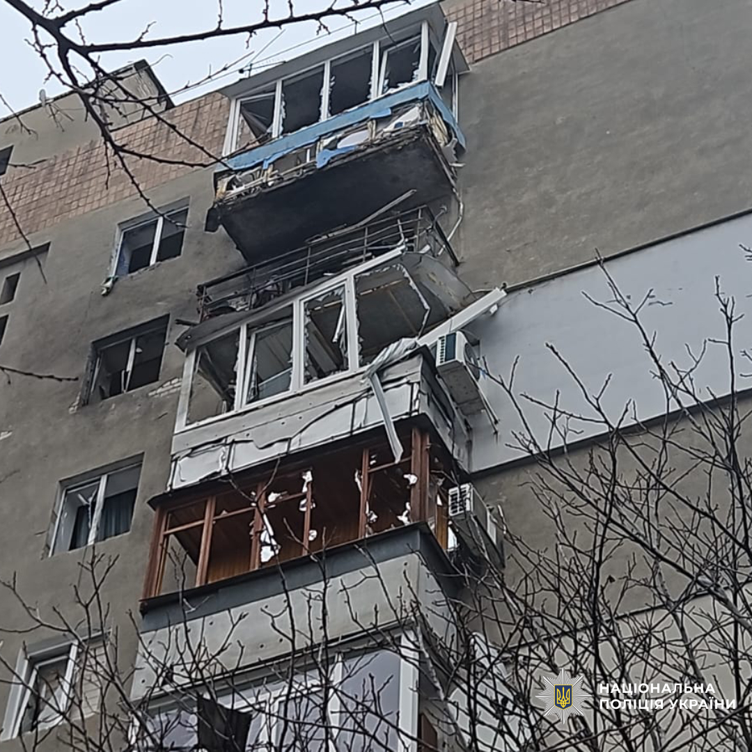 поліція задокументувала наслідки воєнного злочину