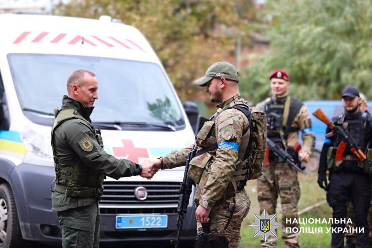 На зустрічі із заступником Голови Нацполіції Андрієм Нєбитовим