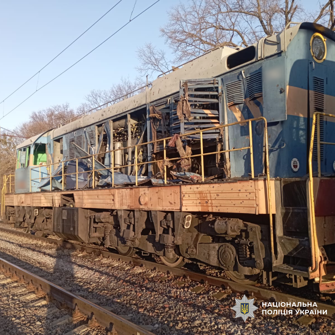 Поліцейські фіксують наслідки влучання БпЛА в Богодухівському районі: постраждали чотири людини