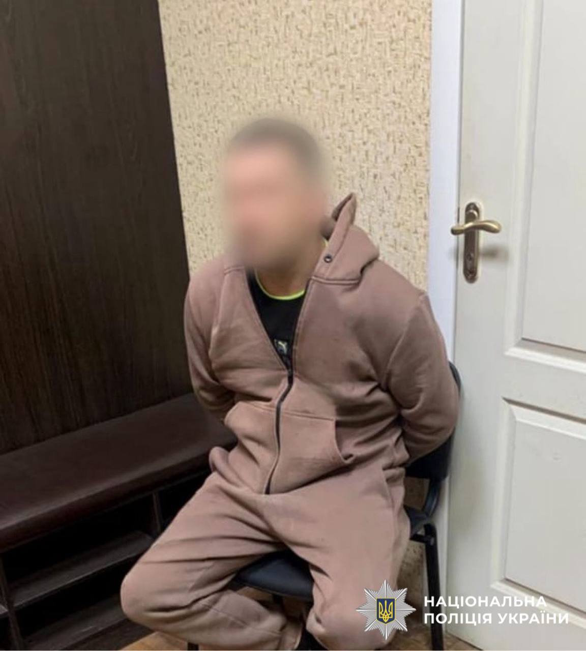 На фото зображений зловмисник