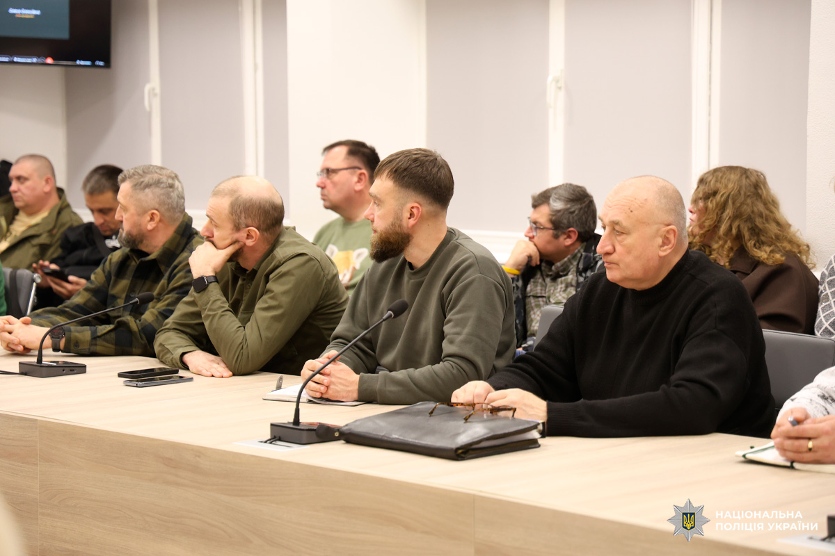 Співпраця заради безпеки: поліція Харківщини та ветеранські організації напрацьовують спільні рішення