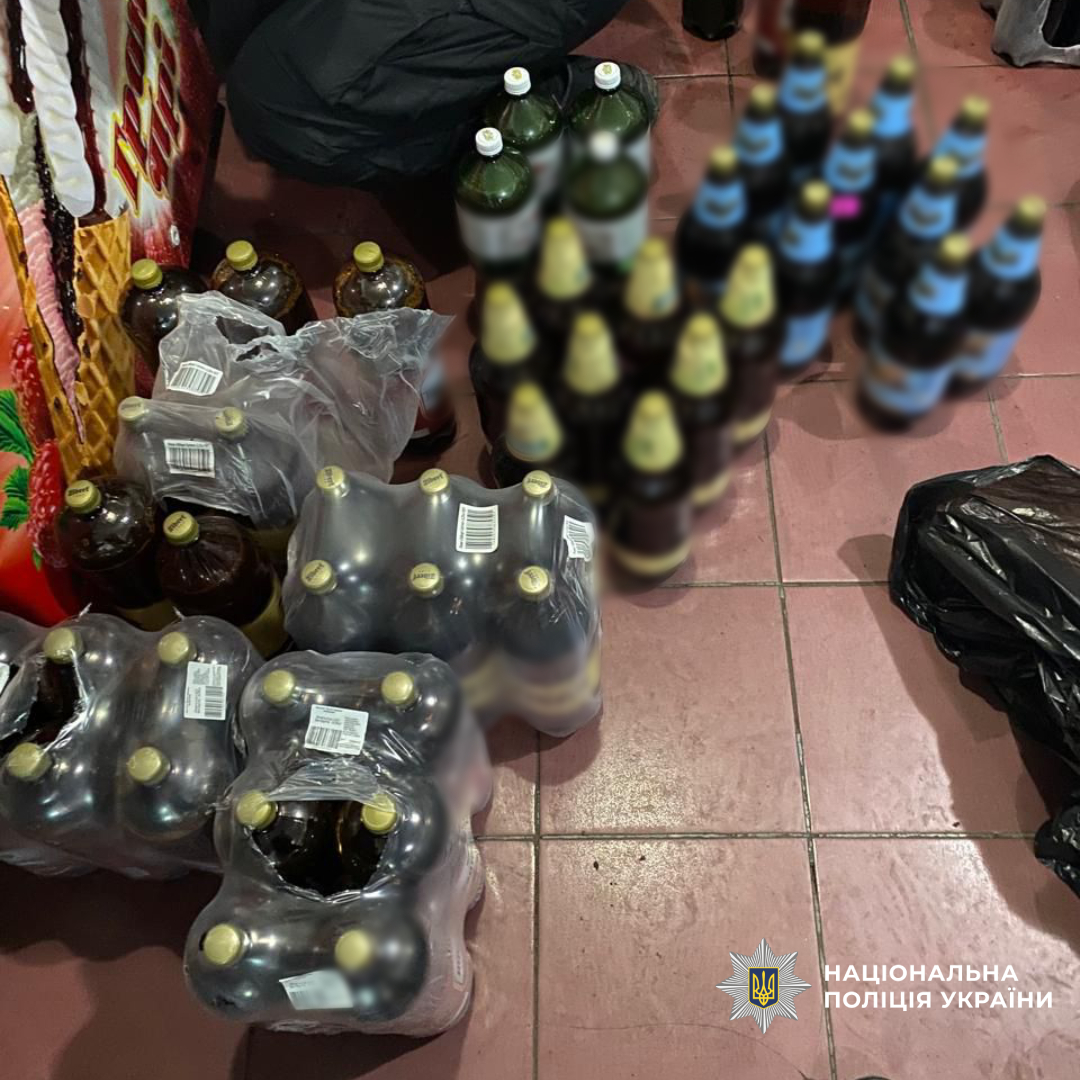 На Берестинщині поліцейські припинили порушення правил торгівлі підакцизними товарами