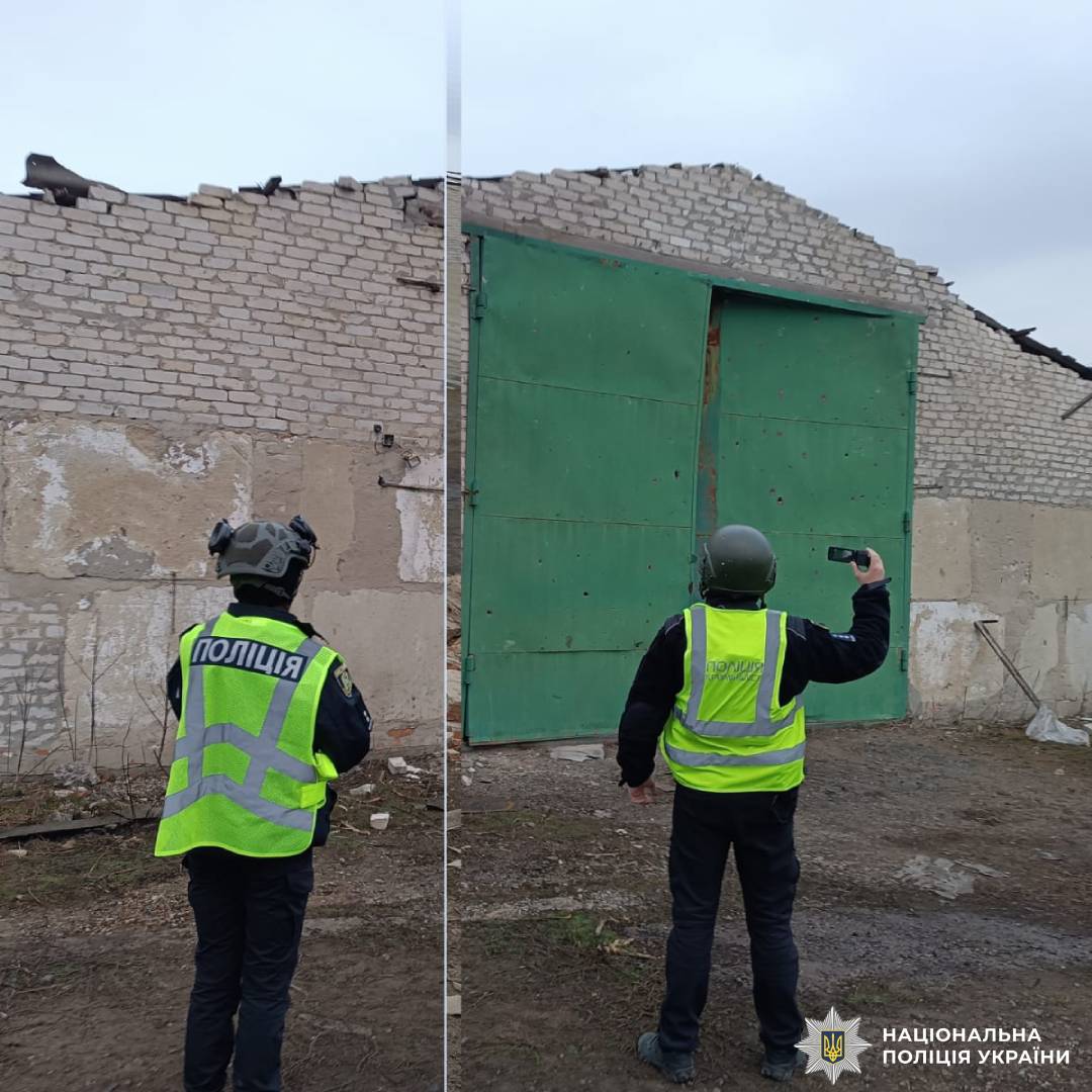 Троє людей постраждали від ударів ворожих військ:  поліцейські продовжують документувати наслідки воєнних злочинів військ рф