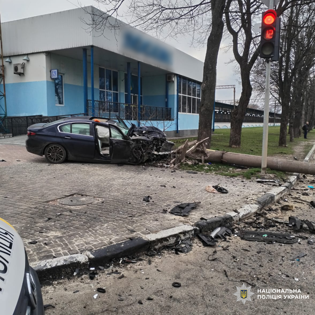 Поліція розслідує кримінальне провадження за фактом ДТП зі смертельними наслідками у Харкові